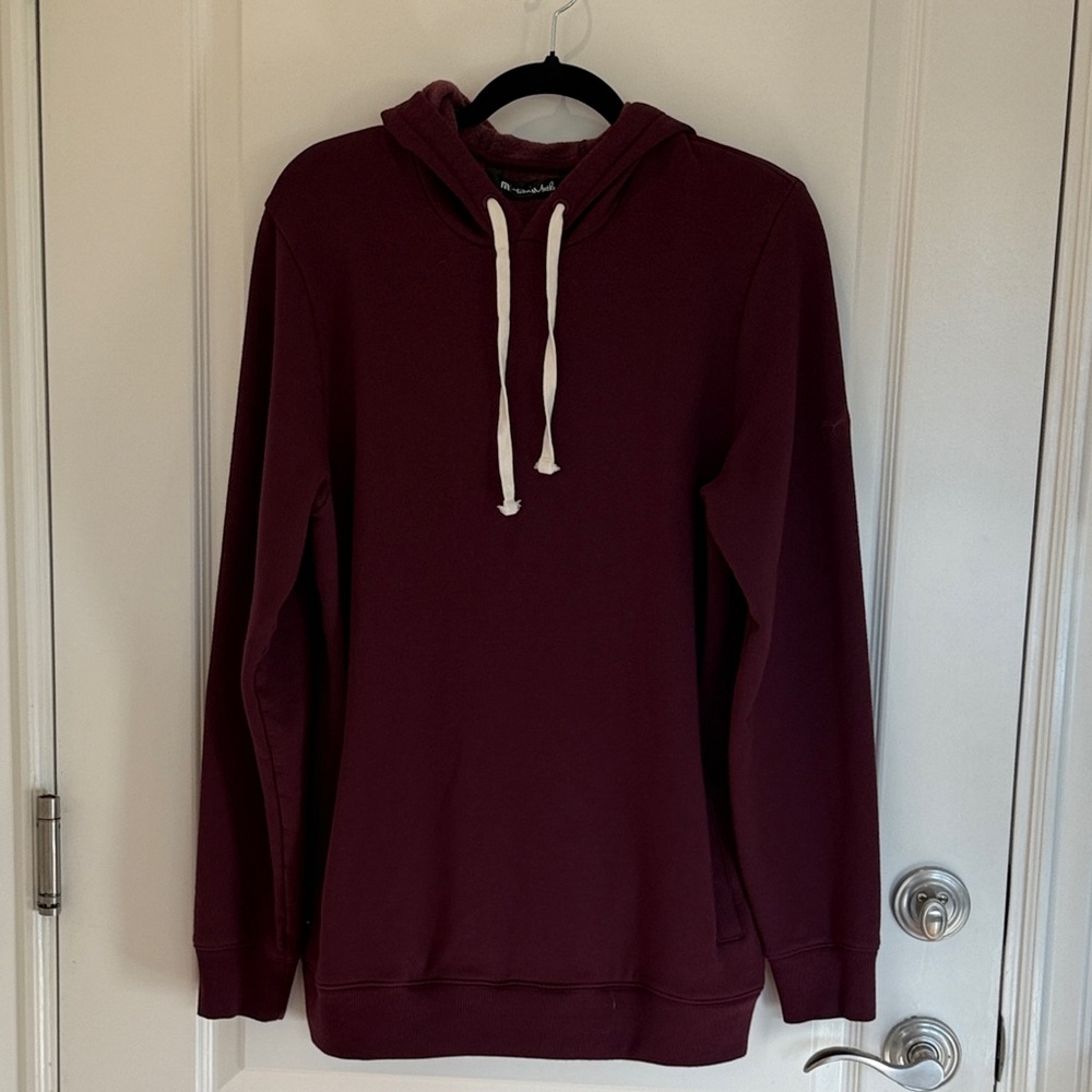 Travis Mathew Maroon Hoodie